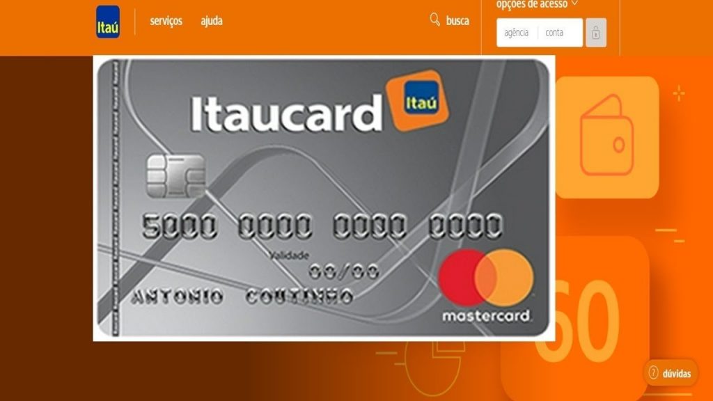 Cartão Itaucard brasil digital - banco Itaú