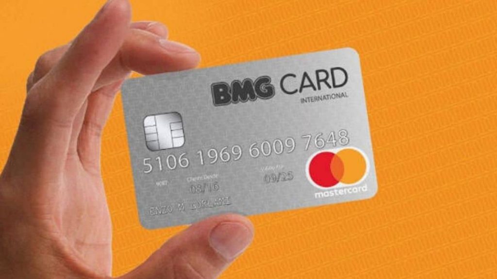 como solicitar cartão de crédito BMG Card