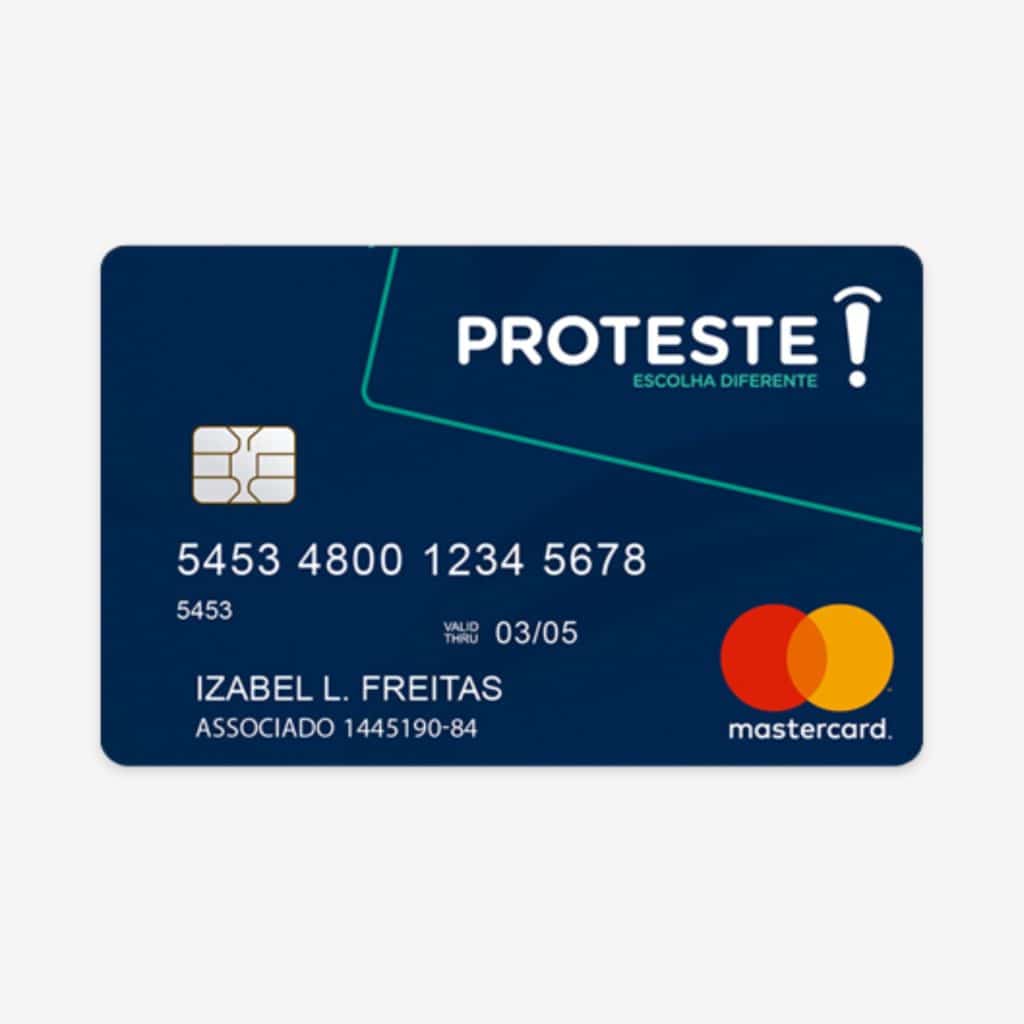 Cartão Proteste
