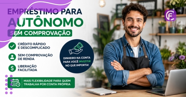 Empréstimo para autônomo sem comprovação