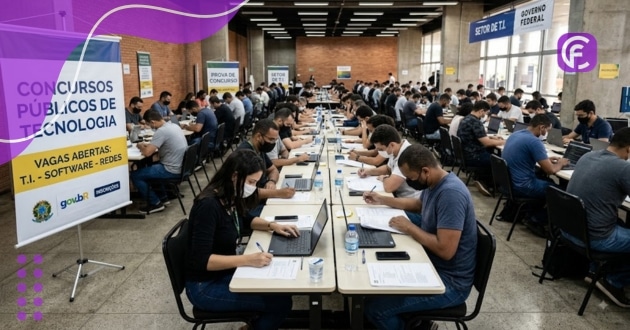 Vagas para concursos de tecnologia