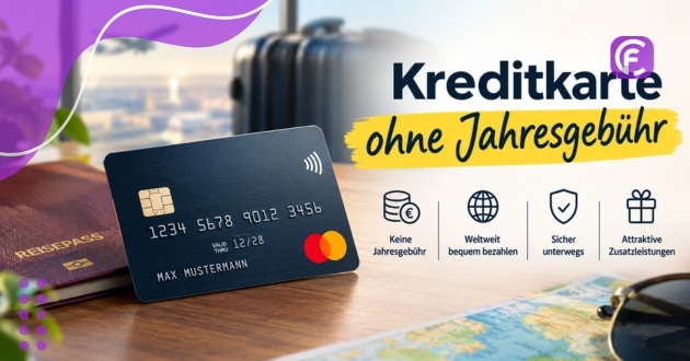 Kreditkarte ohne Jahresgebühr
