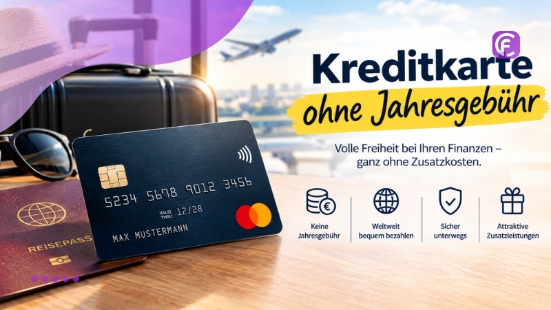 Kreditkarte ohne laufende Jahresgebühr